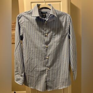 Cherokee Boys Casual/Dress Button Down Shirt, Boys Large, Great Condition